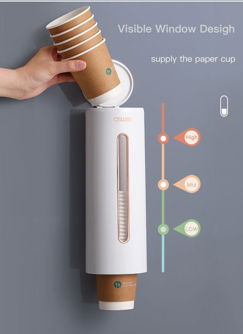 CupDrop - Disposable Cup Storage Rack - Laven Club