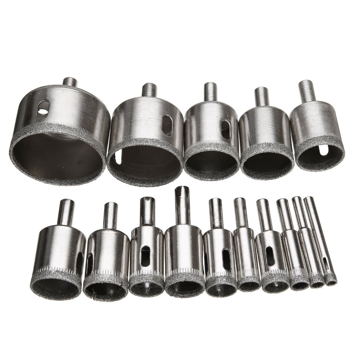 DIAMOND HOLE DRILL BITS (15 PCS) - SMOOTH, ACCURATE HOLES EVERY TIME - Laven Club