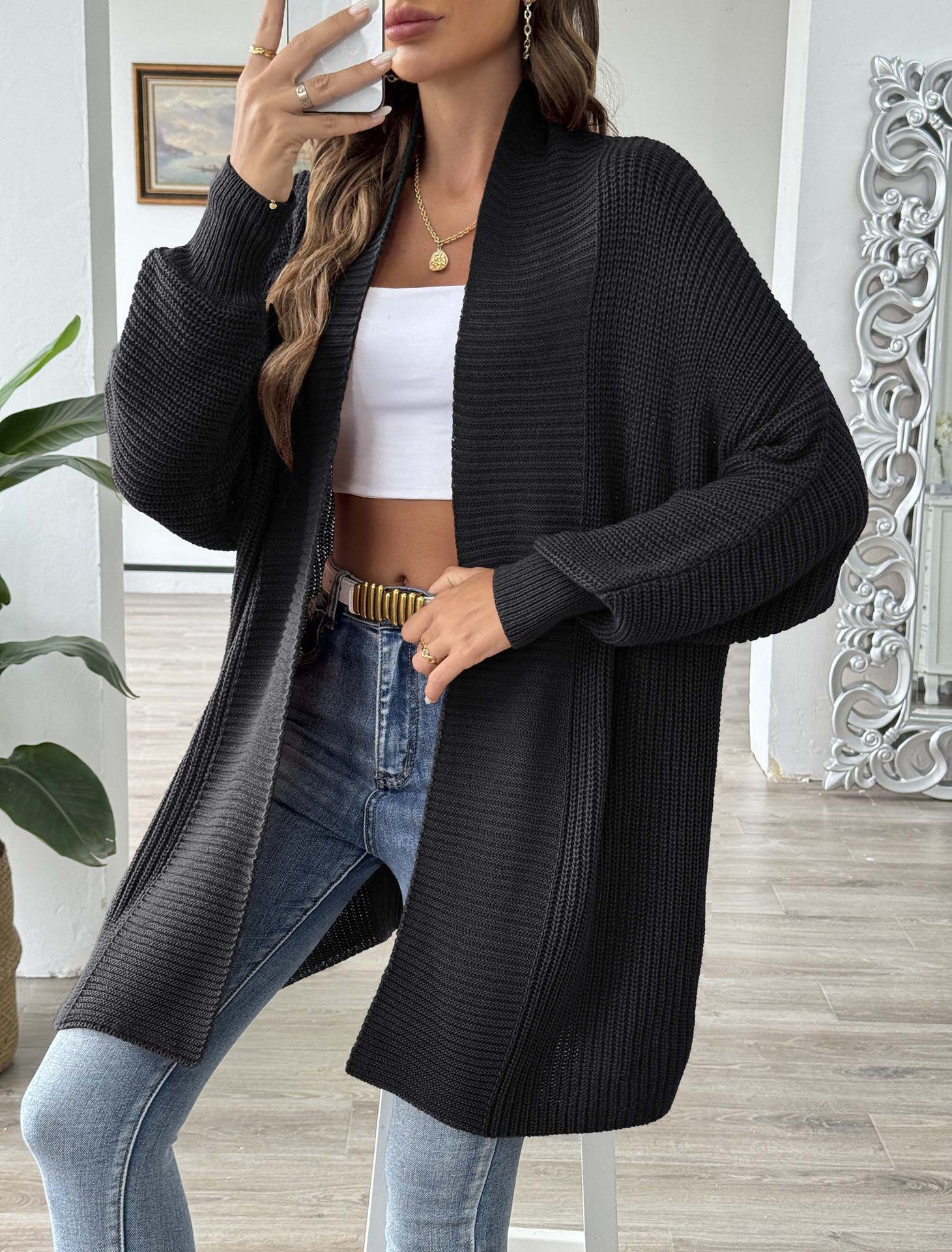 Women Loose Cardigan