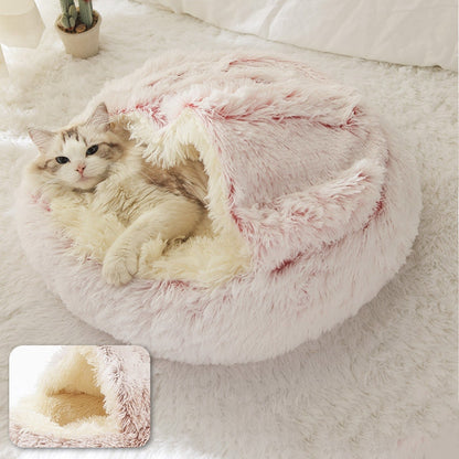 CozyCave 2-in-1 Pet Bed
