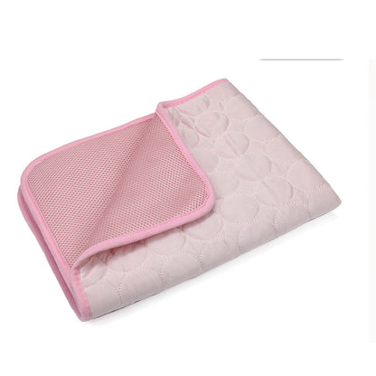 Pet Ice Cushion Summer Cool Dog Cushion Pet Cat Cushion Breathable Ice Silk Cat Nest Pet Supplies