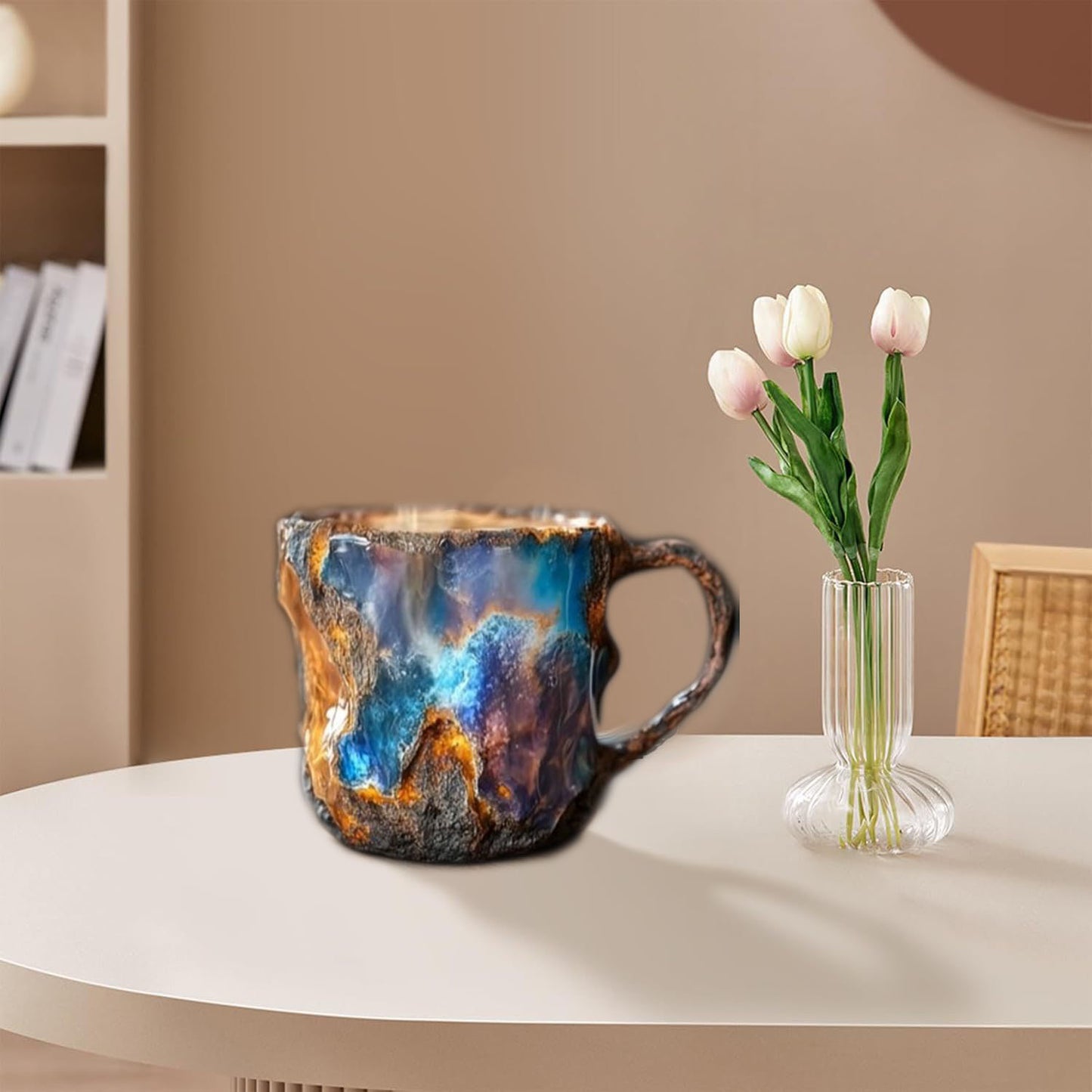 GlimmerSip™ Crystal Resin Mug