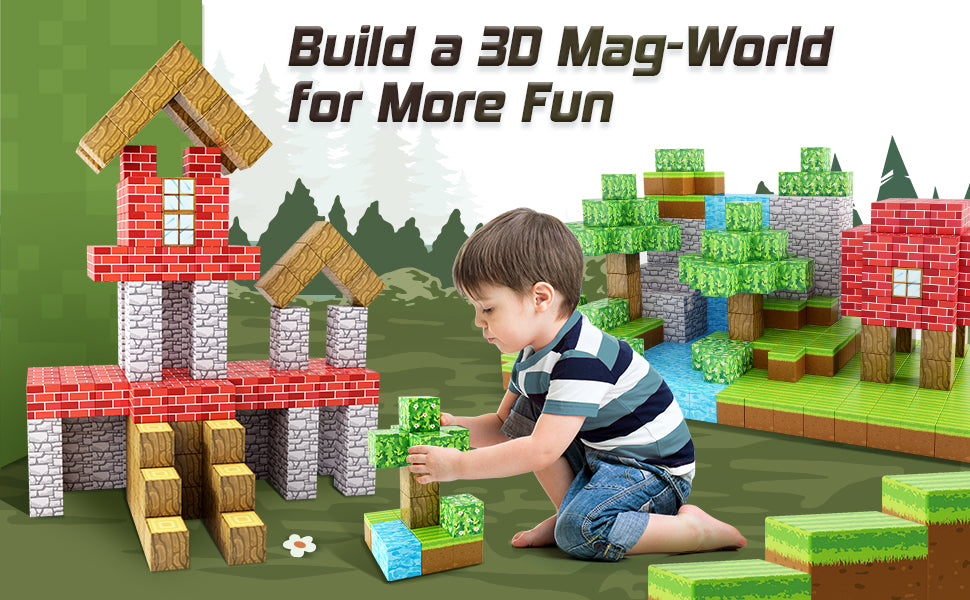 MagnaBuild 100 – Magnetic STEM Construction Set