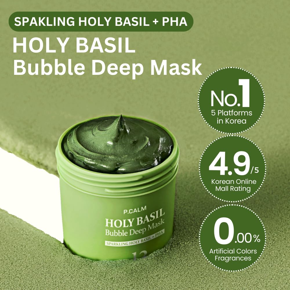 BasiBub – Holy Basil Carbonic Bubble Mask