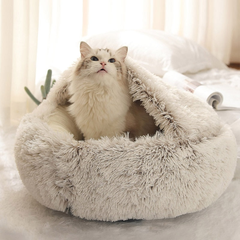 CozyCave 2-in-1 Pet Bed