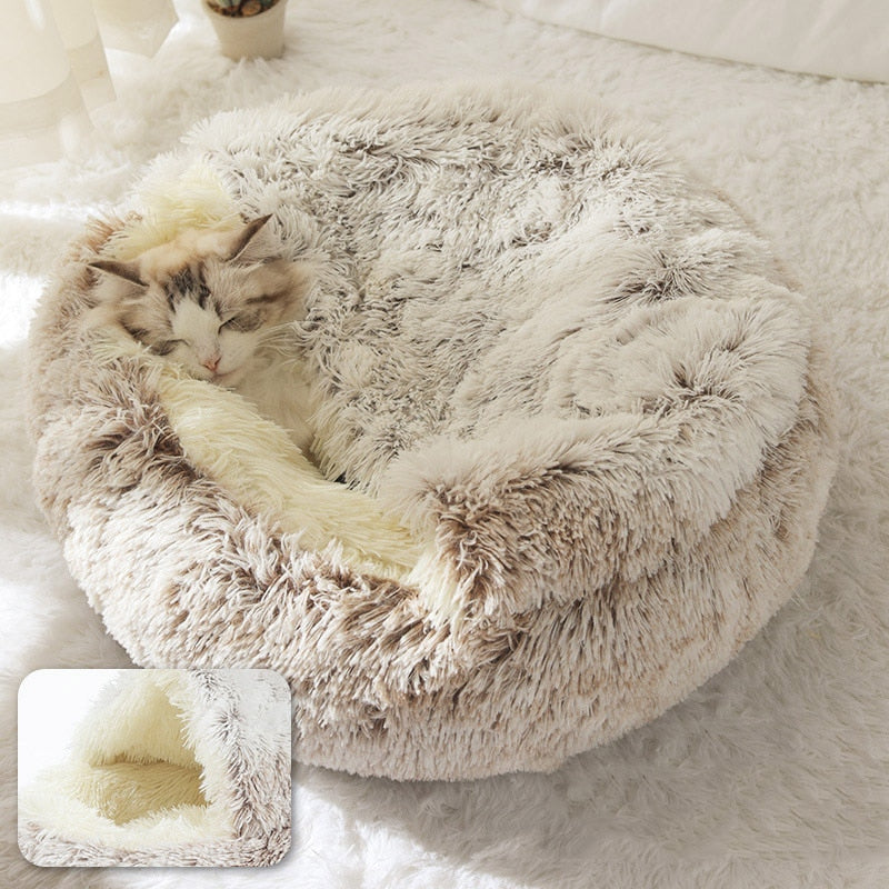 CozyCave 2-in-1 Pet Bed