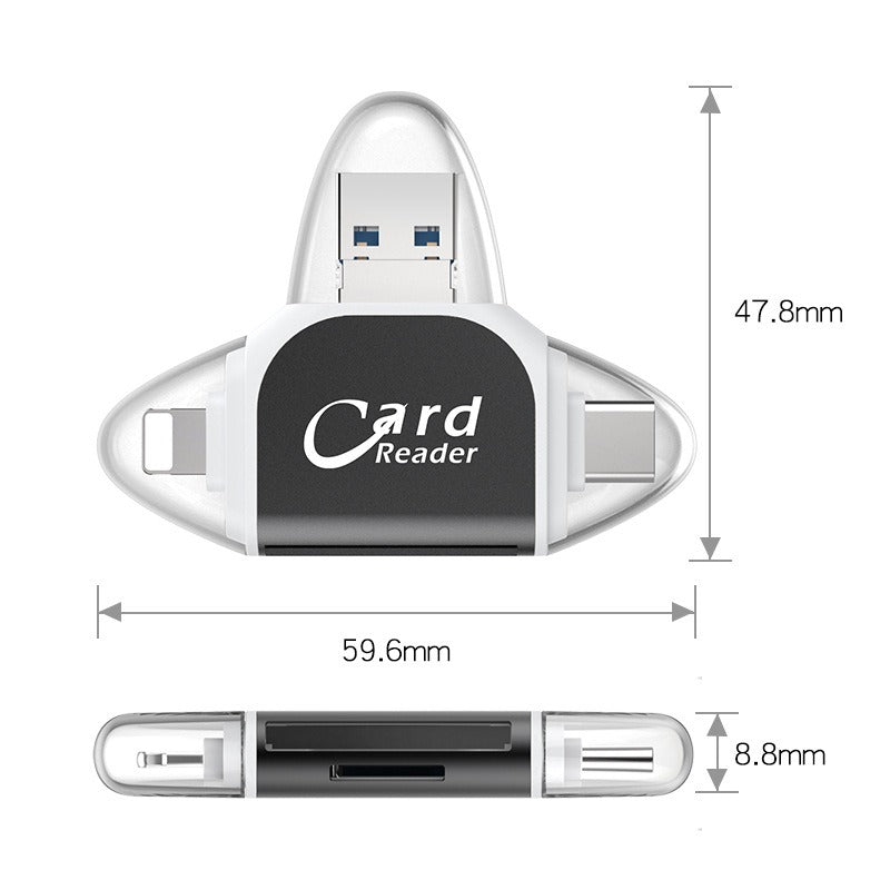 QuickRead Pro-Multi-Port Card Reader