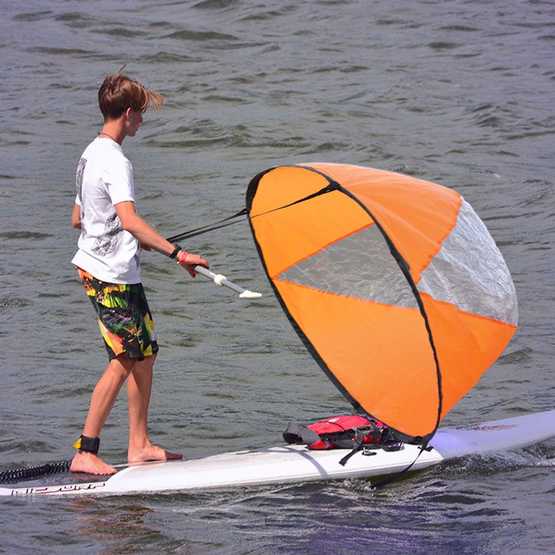 FOLDABLE KAYAK SAIL/ADVENTURE SAIL - HIT THE HIGH SEAS LIKE A PRO! - Laven Club