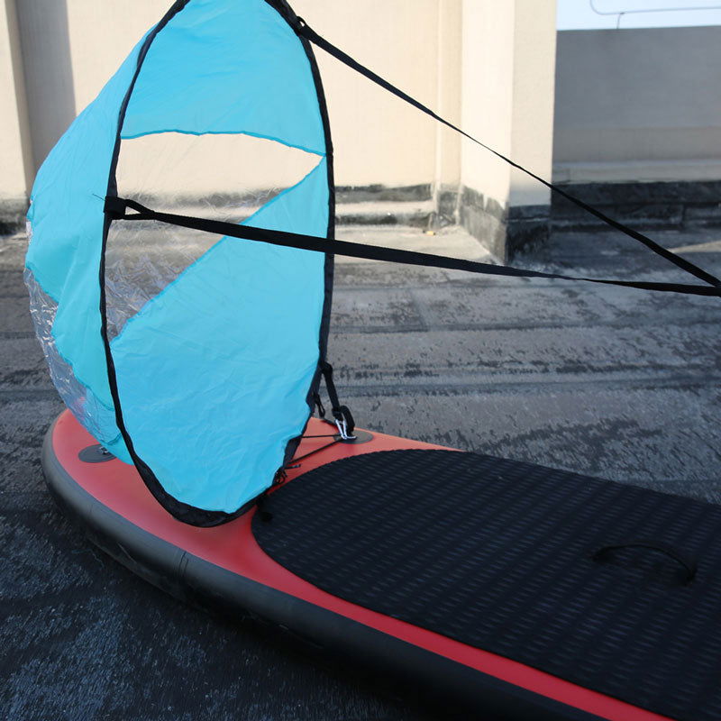 FOLDABLE KAYAK SAIL/ADVENTURE SAIL - HIT THE HIGH SEAS LIKE A PRO! - Laven Club