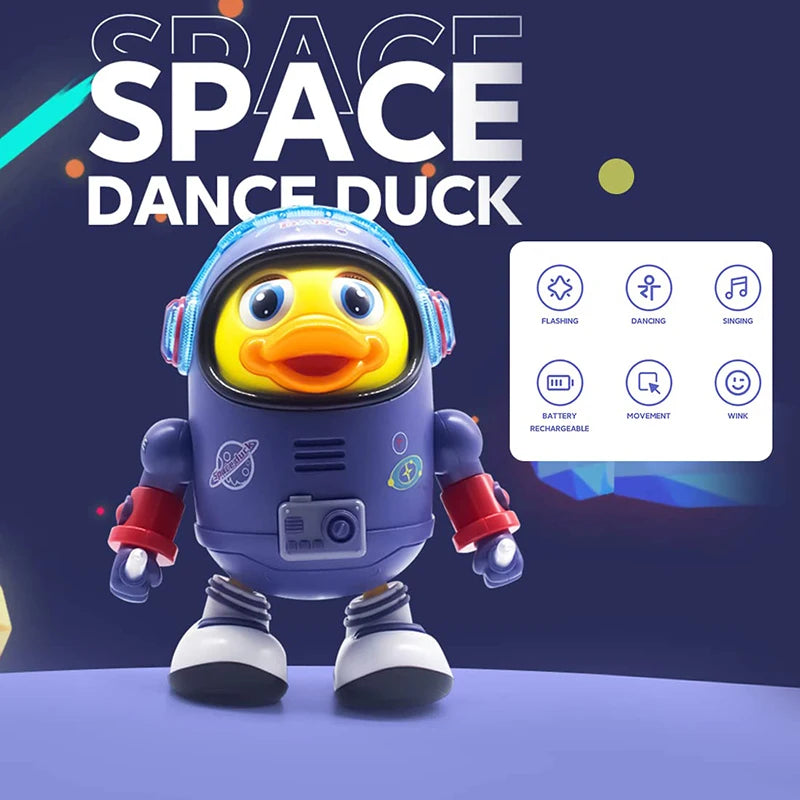 SpaceWaddle - Dancing Duck Baby Toy