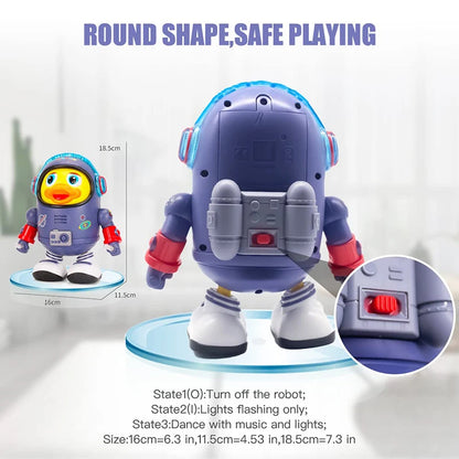 SpaceWaddle - Dancing Duck Baby Toy