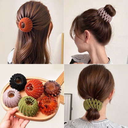 Bird’s Nest Plate Hairpin - Laven Club