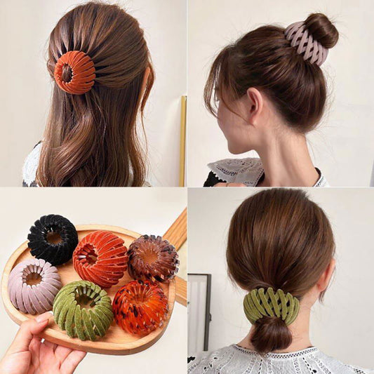 Bird’s Nest Plate Hairpin - Laven Club