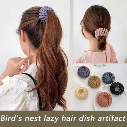 Bird’s Nest Plate Hairpin - Laven Club
