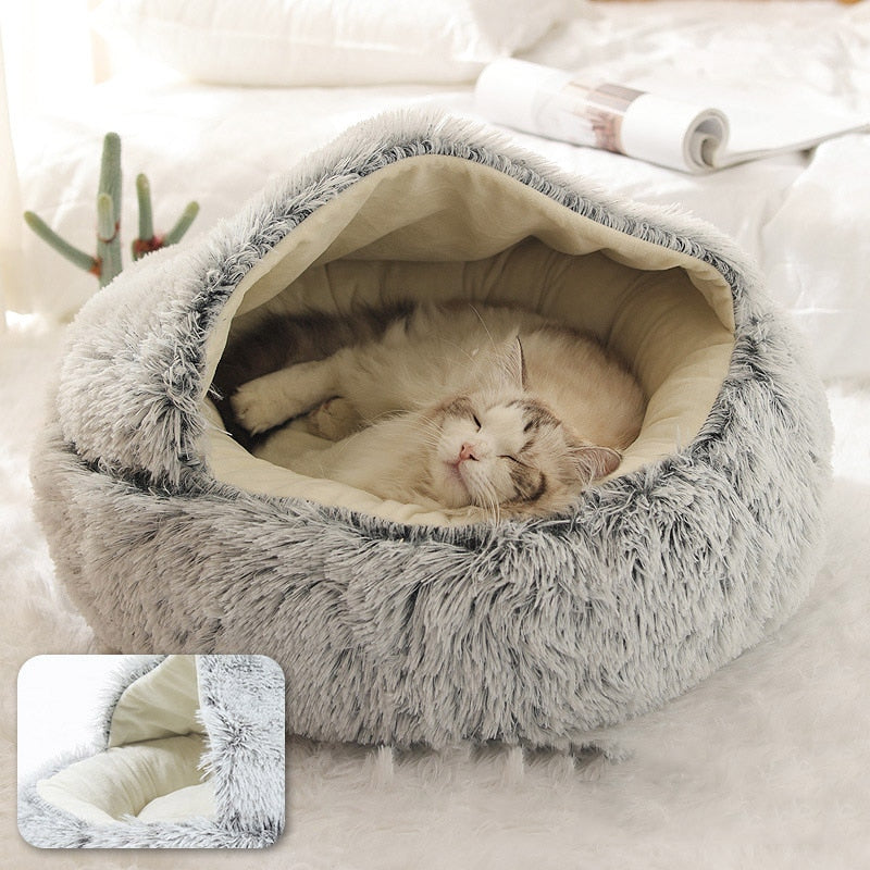 CozyCave 2-in-1 Pet Bed