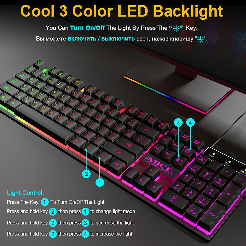 CONVENIENT RGB GAMING MOUSE PAD - Laven Club