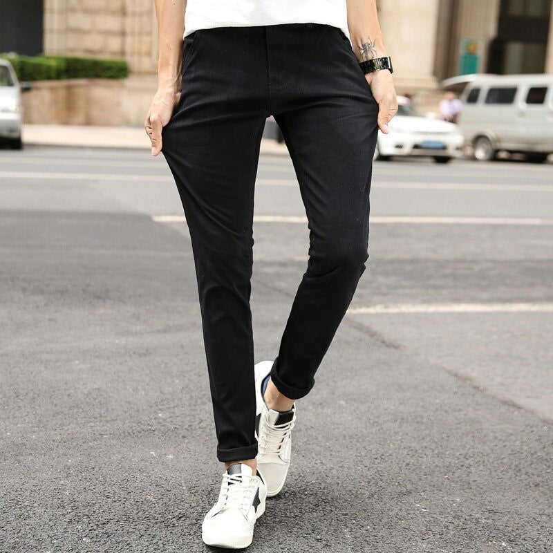 Casual Men's Stretch Trousers - Laven Club