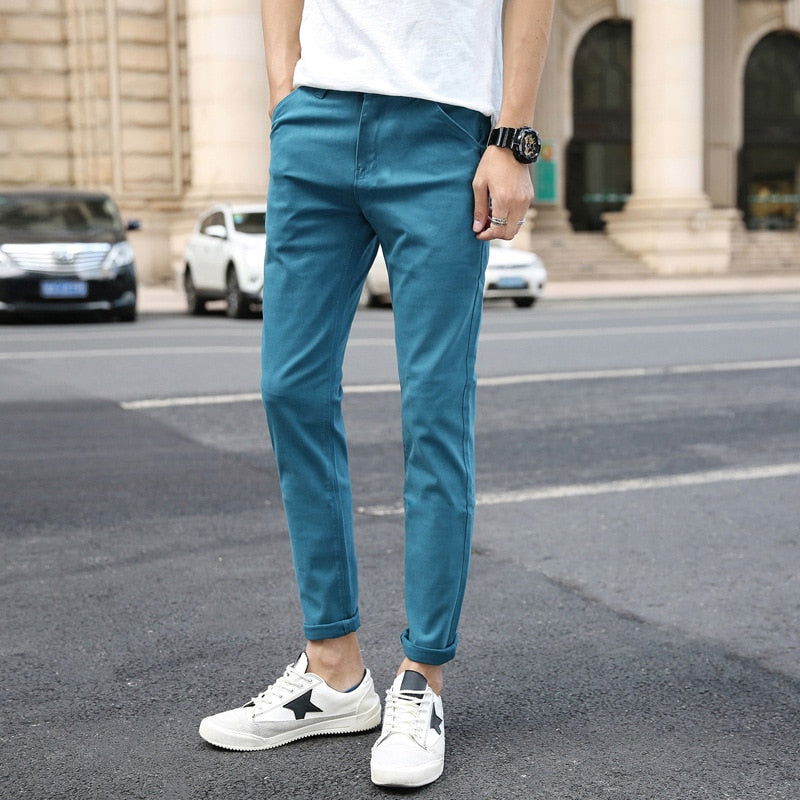 Casual Men's Stretch Trousers - Laven Club