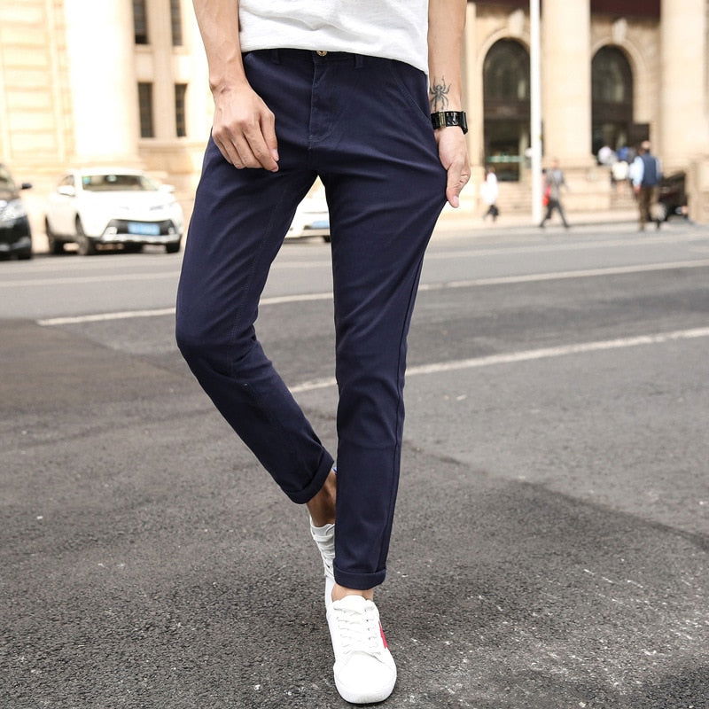 Casual Men's Stretch Trousers - Laven Club