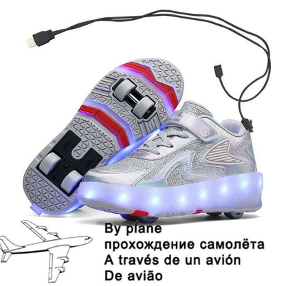 Children Luminous Glider Sneakers - Laven Club