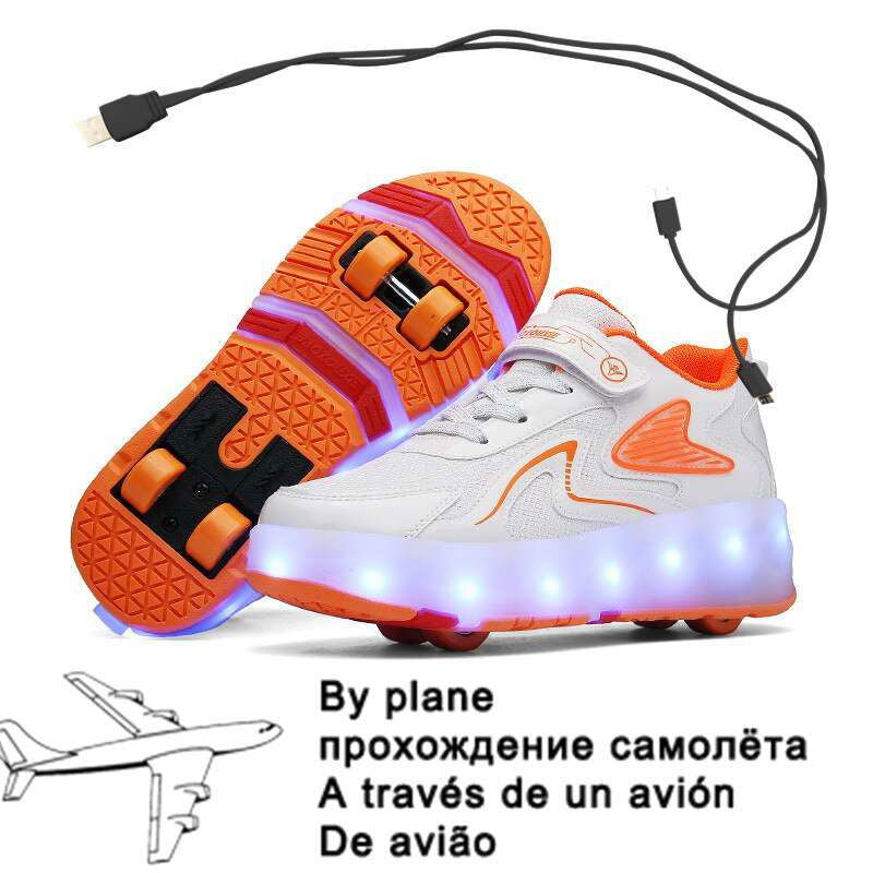 Children Luminous Glider Sneakers - Laven Club