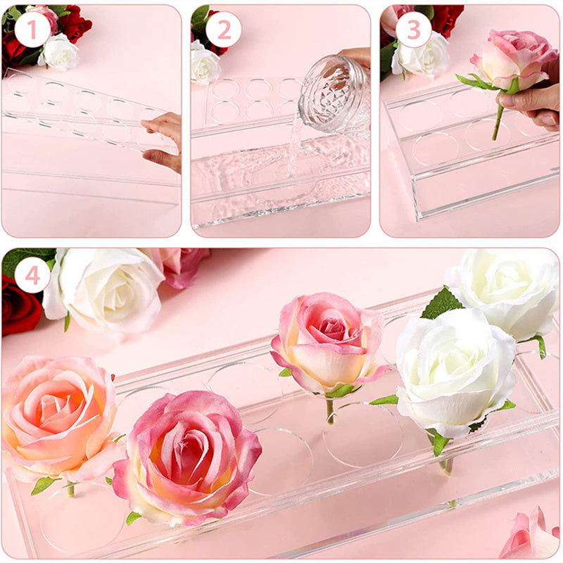 ClearBloom™ - Modern Acrylic Flower Vase - Laven Club