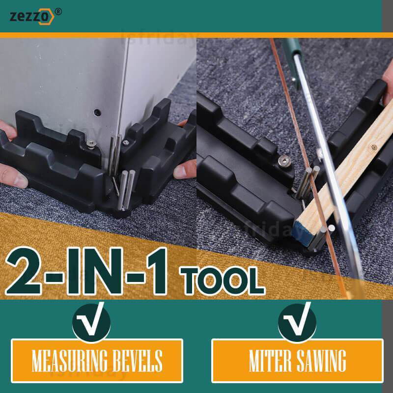 CornerMatch - Carpenter 2 in 1 Miter Measuring Tool - Laven Club