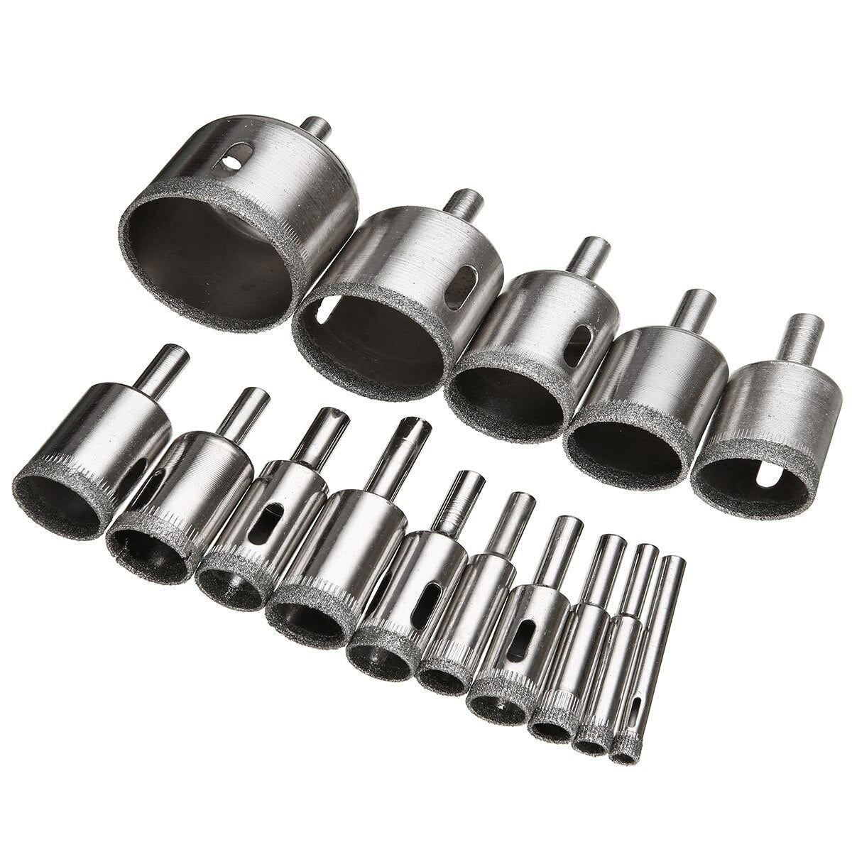 DIAMOND HOLE DRILL BITS (15 PCS) - SMOOTH, ACCURATE HOLES EVERY TIME - Laven Club
