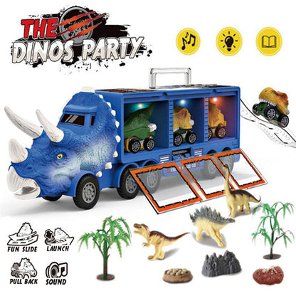 DINOSAUR TRANSPORT TOY CAR - Laven Club