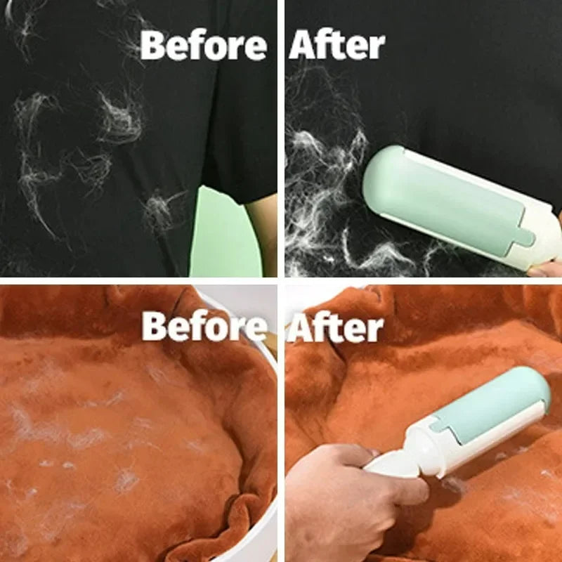 Pet Hair Remover Roller Sticky Hair Brush Clothes Cleaner Home To Remove Floating Fluff Dust Pets Accessories Cleaning Tools