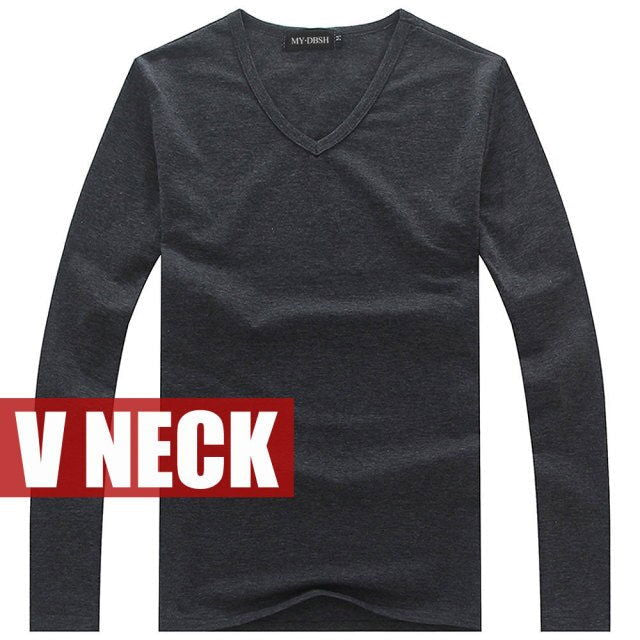 Elastic Long Sleeve V-Neck - Laven Club