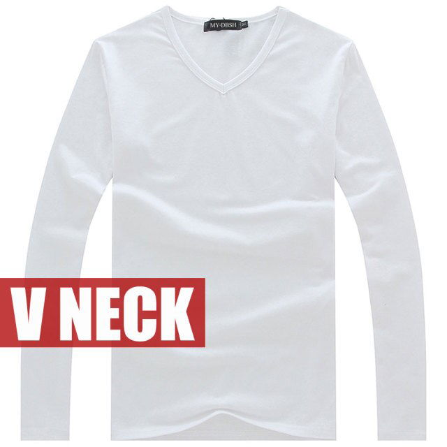 Elastic Long Sleeve V-Neck - Laven Club