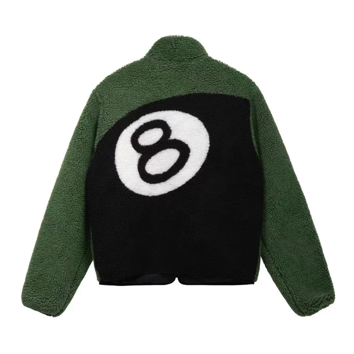 Fleece 8 Ball Jacket - Laven Club