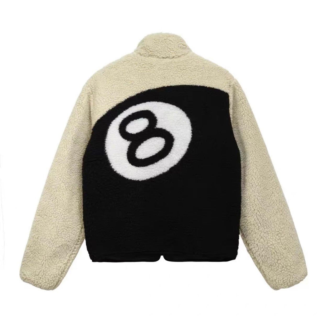 Fleece 8 Ball Jacket - Laven Club