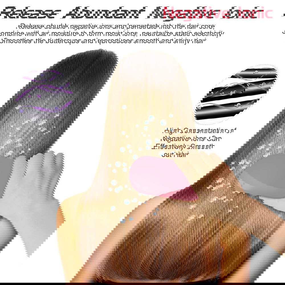 FrizzStop - Portable Electric Ionic Hairbrush - Laven Club