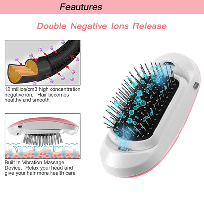 FrizzStop - Portable Electric Ionic Hairbrush - Laven Club