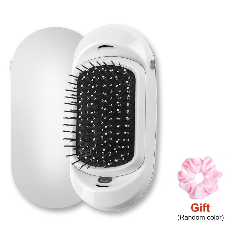 FrizzStop - Portable Electric Ionic Hairbrush - Laven Club