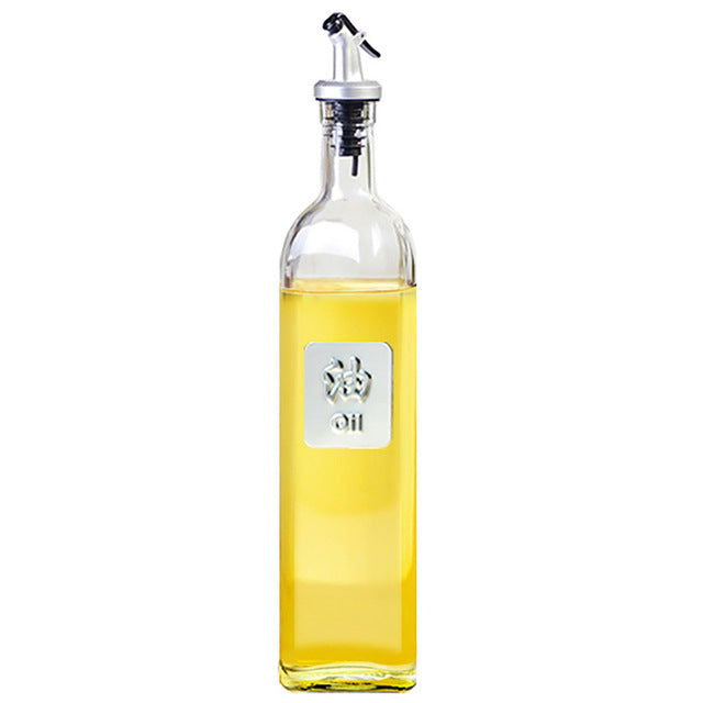 Glass Oil Bottle Kitchen Tools Accessories - Laven Club
