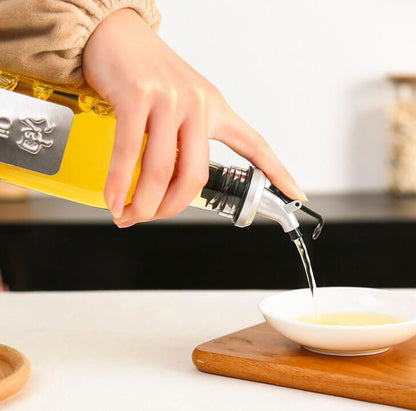 Glass Oil Bottle Kitchen Tools Accessories - Laven Club