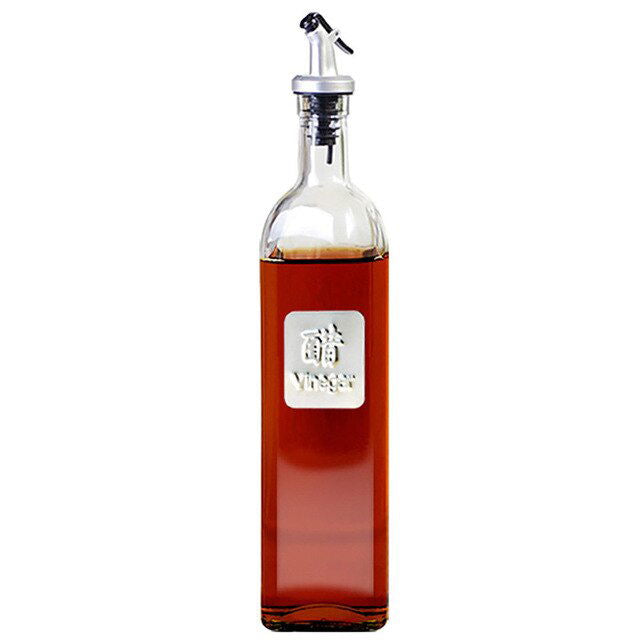 Glass Oil Bottle Kitchen Tools Accessories - Laven Club