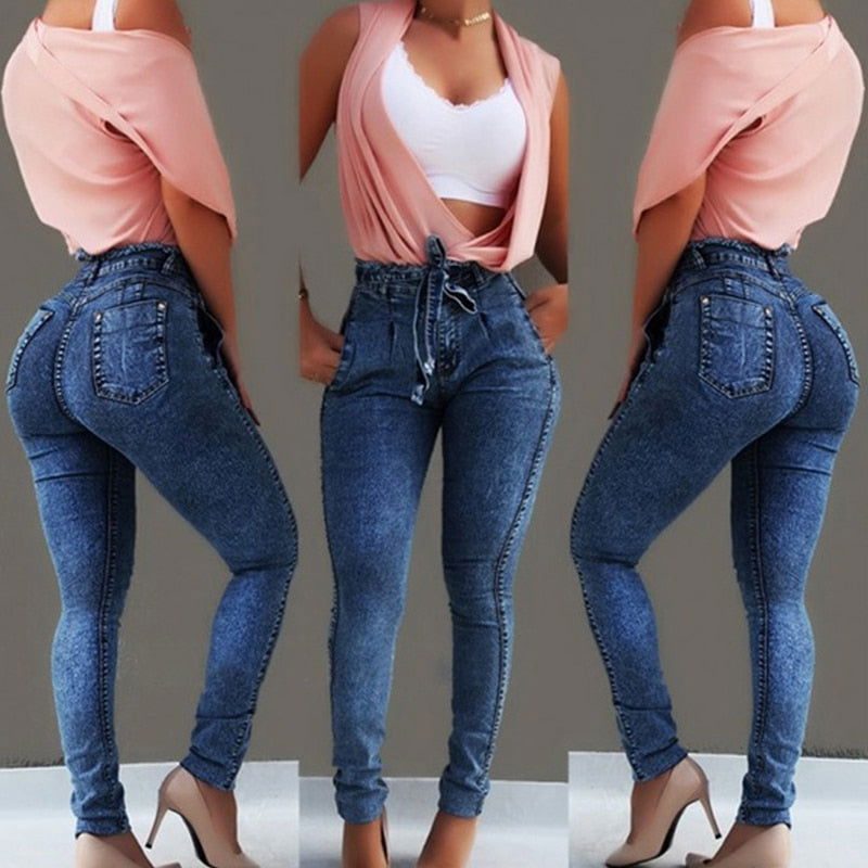 High Waist Jeans - Laven Club