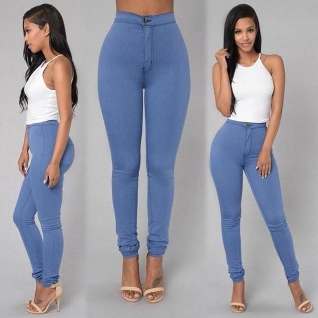 High Waist Skinny Jeans - Laven Club