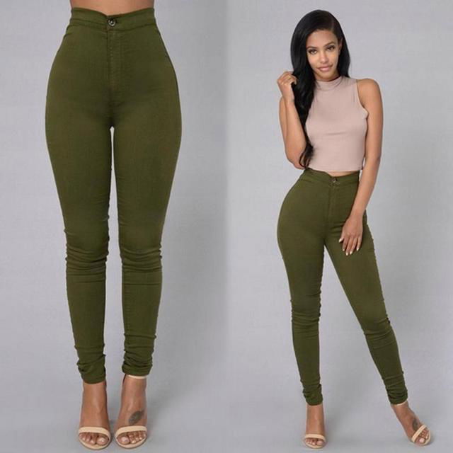 High Waist Skinny Jeans - Laven Club