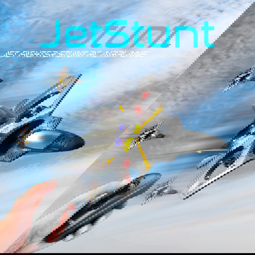 JetStunt - Jet Fighter Stunt RC Airplane - Laven Club
