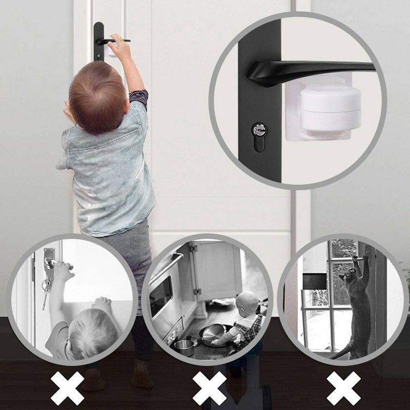 KnobLock - Child Proof Door Lever Lock - Laven Club