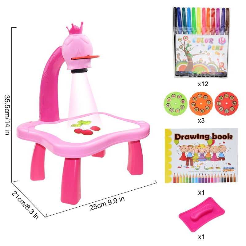 LED ART DRAWING PROJECTOR TABLE - Laven Club