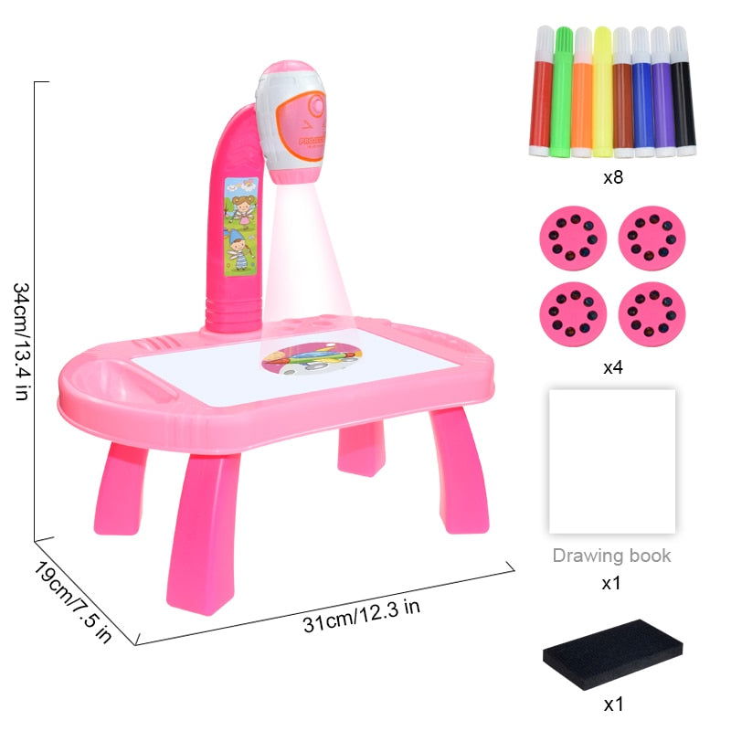 LED ART DRAWING PROJECTOR TABLE - Laven Club