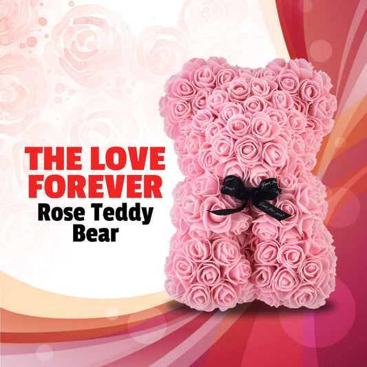 Love Forever Rose Bear - Laven Club