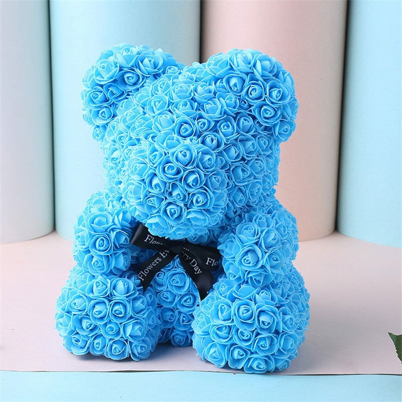 Love Forever Rose Bear - Laven Club