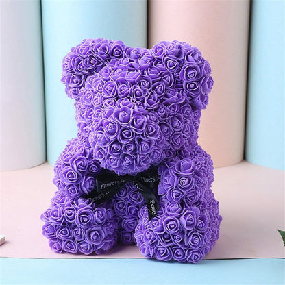 Love Forever Rose Bear - Laven Club